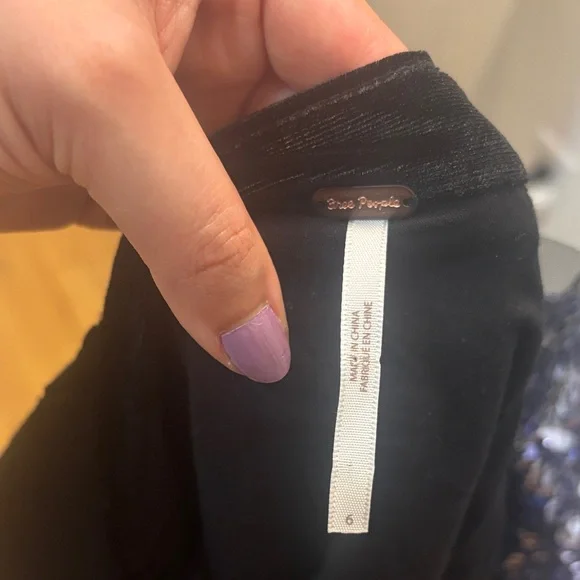 Free People Sequin Mini Dress - 6 - Picture 15 of 16